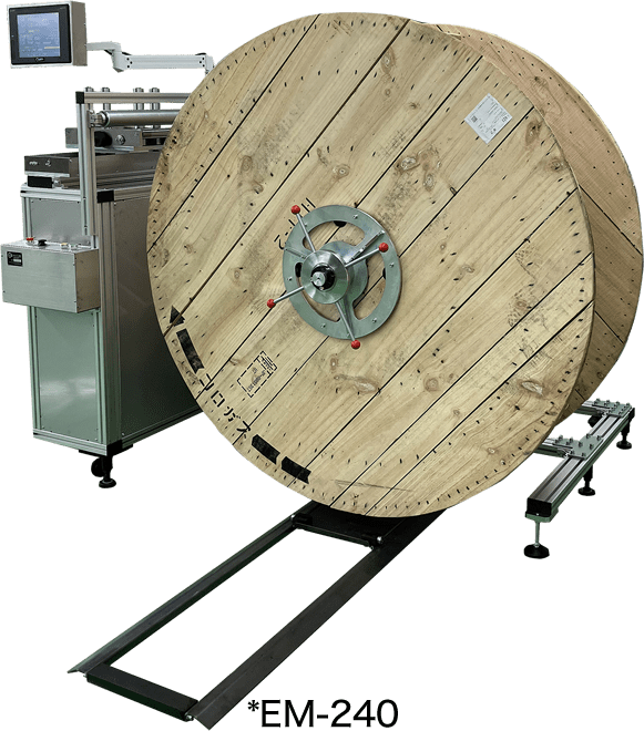ワイヤロールマシン：計尺巻取切断機：SA527